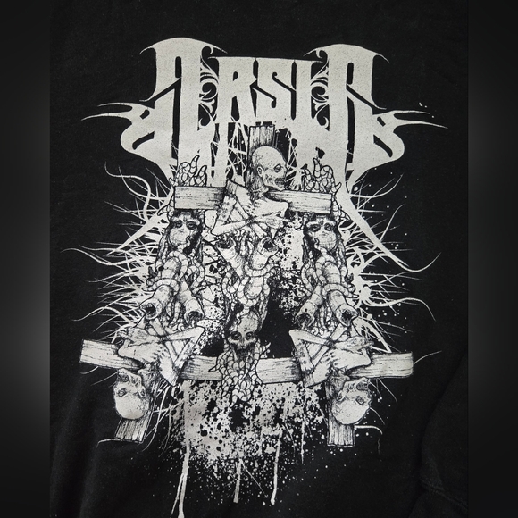 Arsis "Worship depraved" 2004 Mark Riddick Vintage Double Sided - Picture 2 of 7